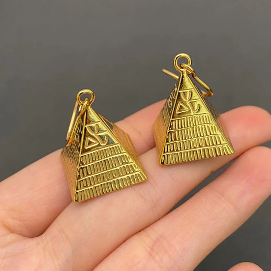 PYRAMID EARRINGS