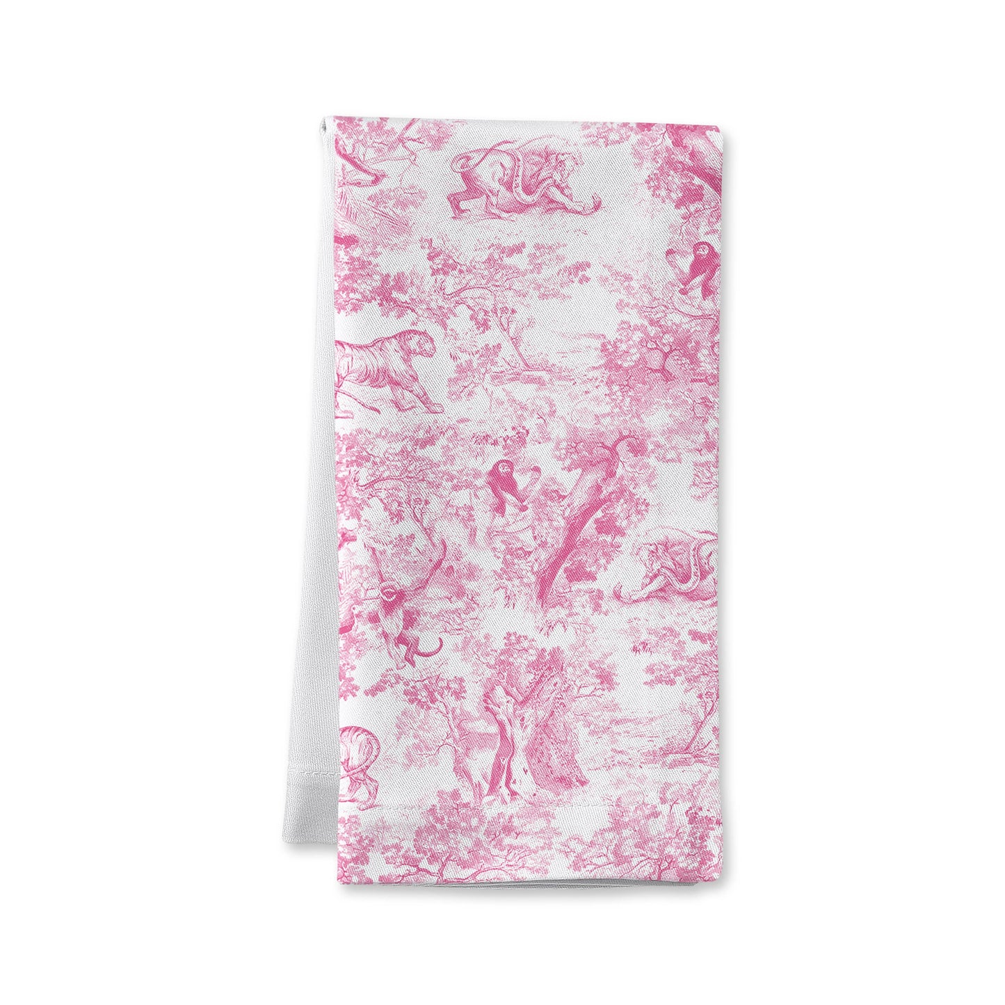 Dinner Napkin - Pink Toile