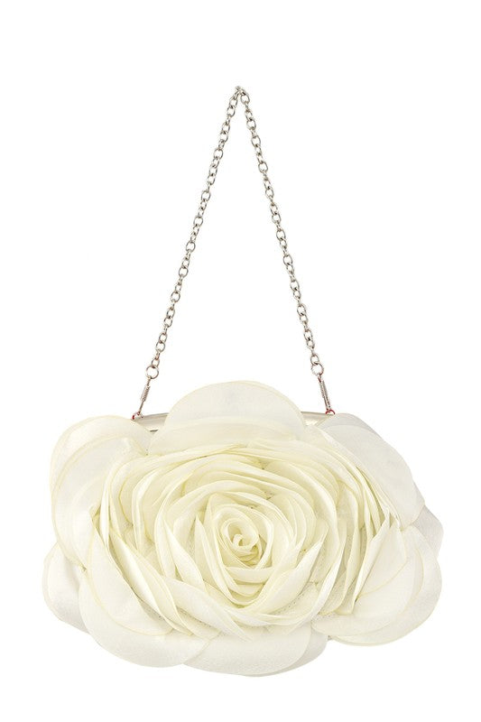 ROSE FLOWER CLUTCH