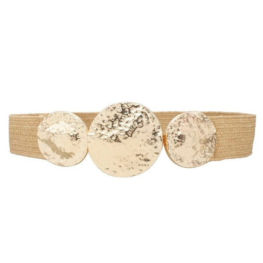 TRIPLE DISC ELASTIC BELT