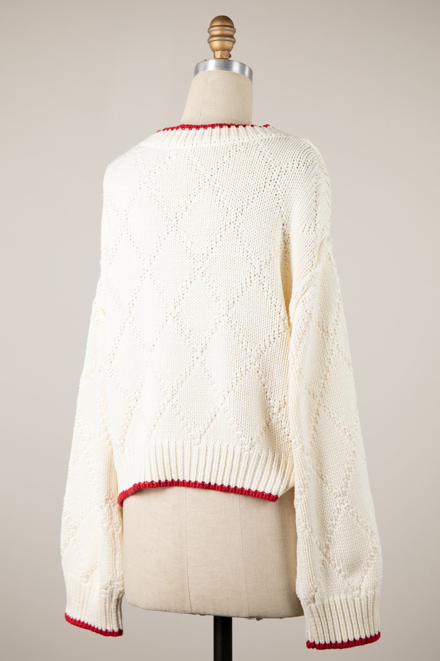 ALMOST KISSING BLUE FISH SWEATER