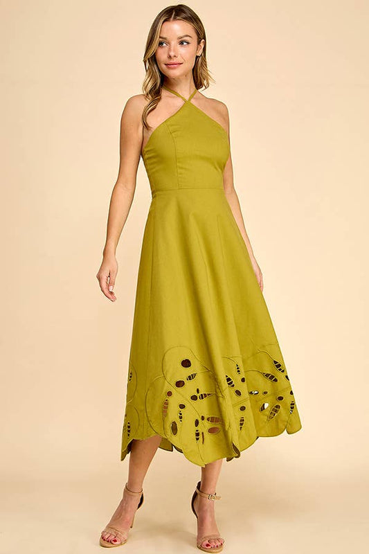 OAKLEY LINEN DRESS