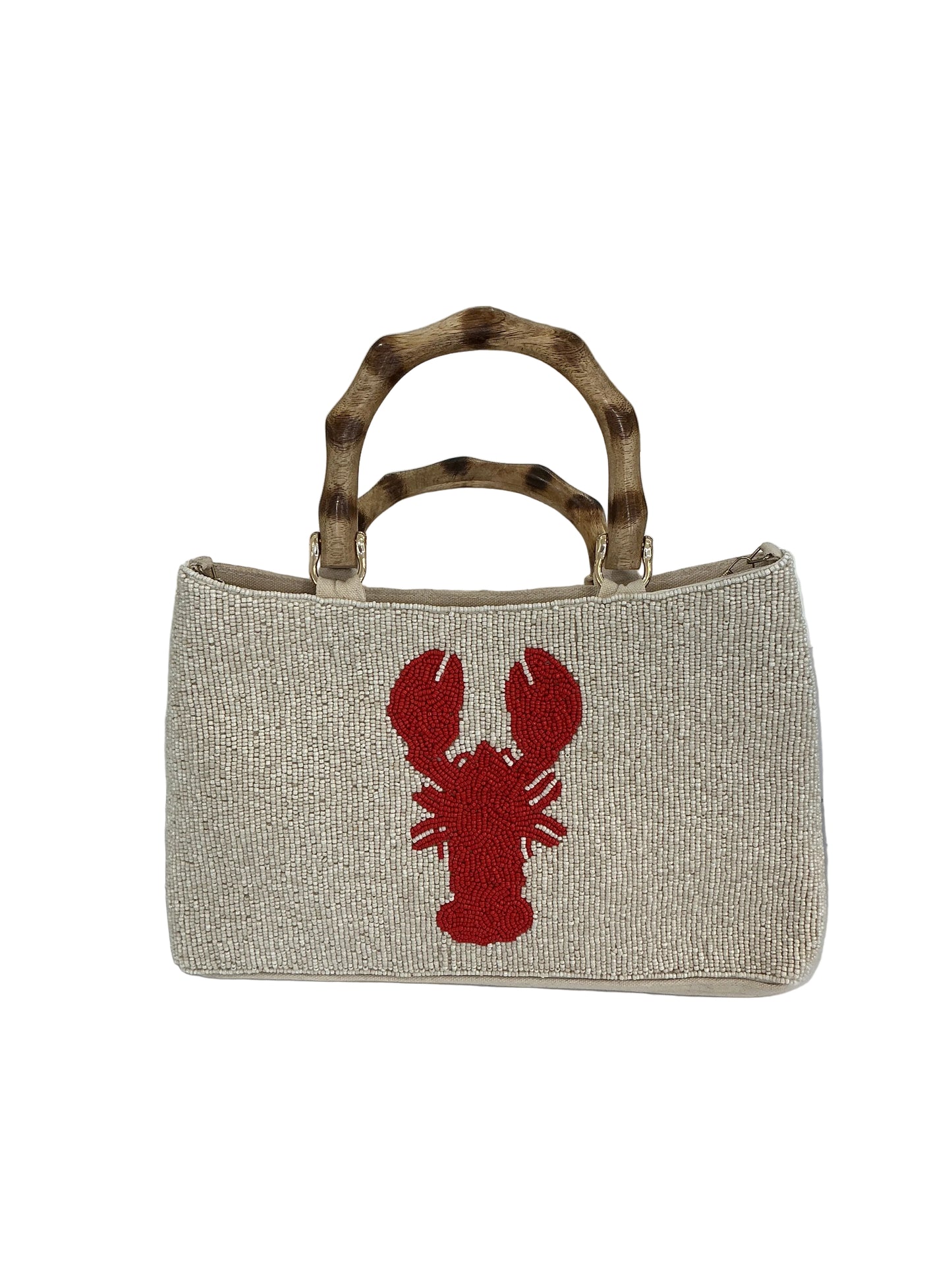 BEADED LOBSTER PURSE
