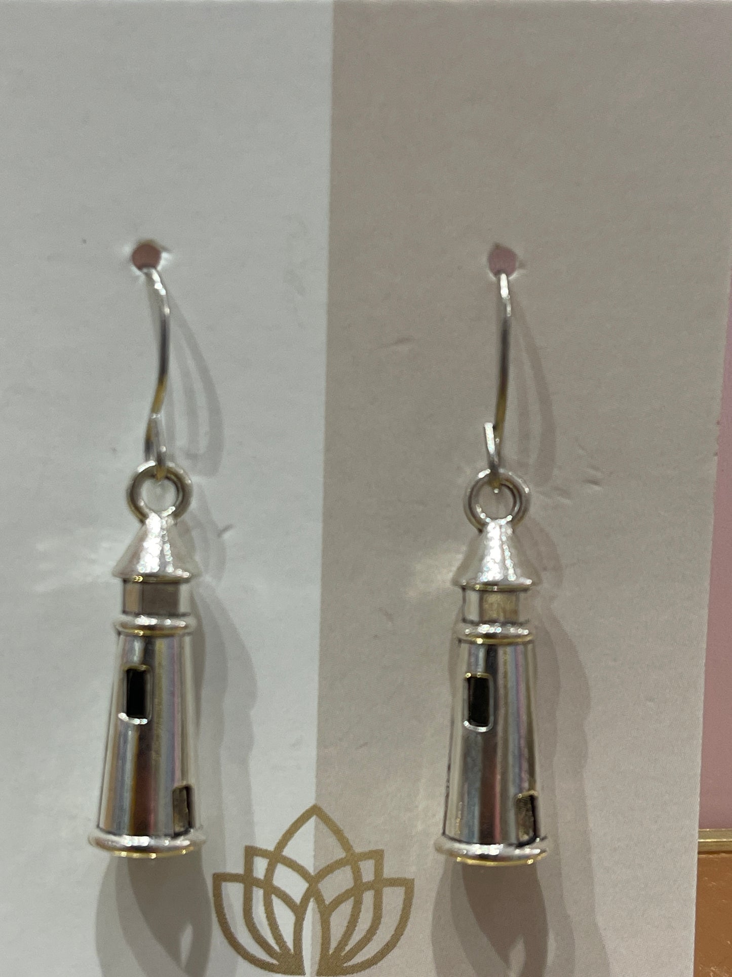 LIGHTHOUSE DANGLE EARRINGS