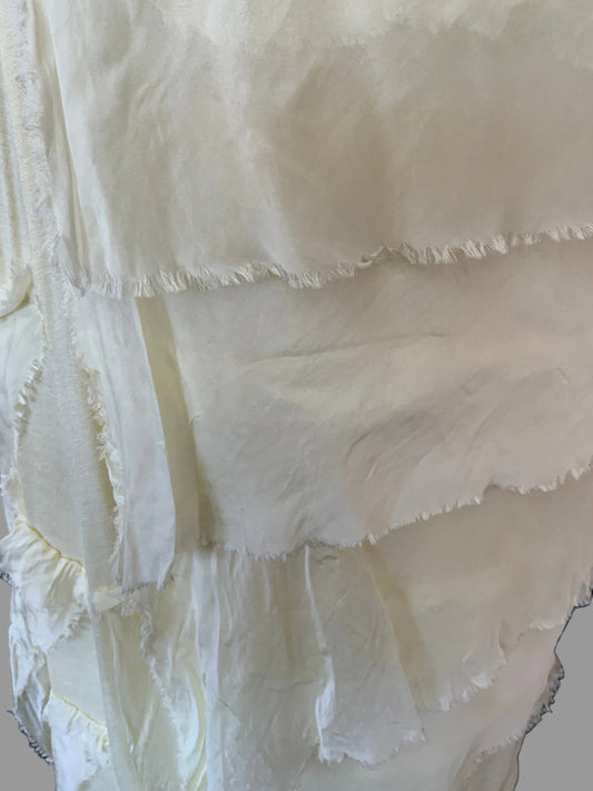 ELBA SILKY TIERED SKIRT