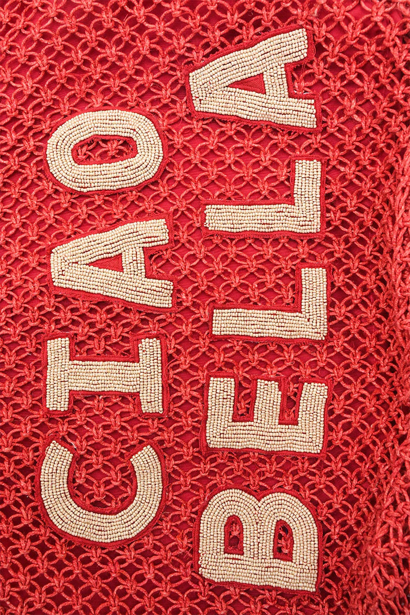 CIAO BELLA BEADED CORDAGE BAG