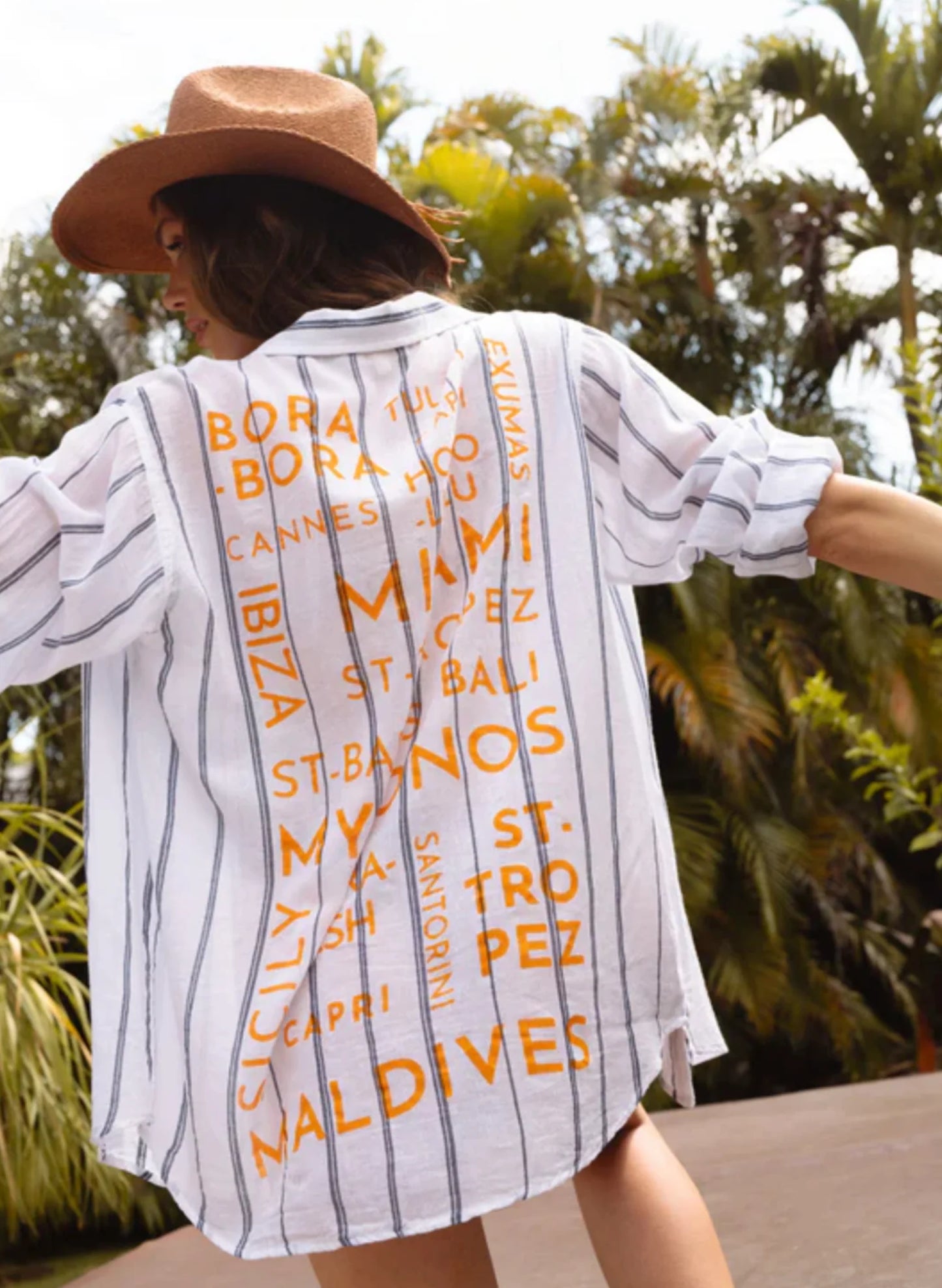 BRANDI'S CITY BUTTON DOWN SHIRT