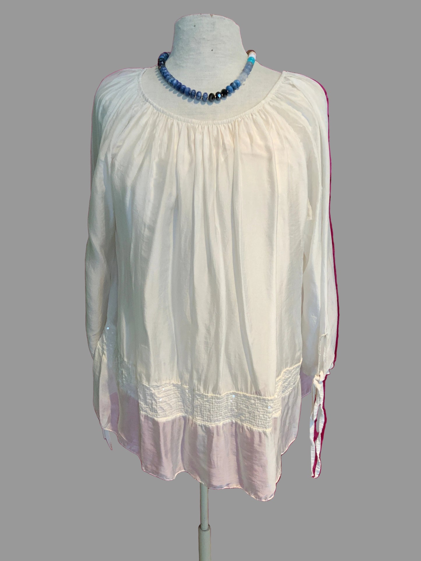 SIENA TIE SLEEVE TOP