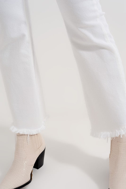 CROPPED FLARE JEANS
