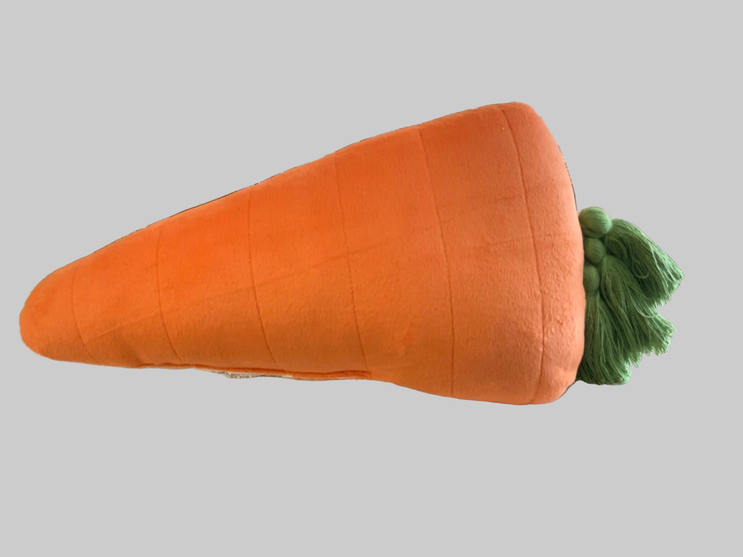 PLUSH CARROT DECORATIVE PILLOW
