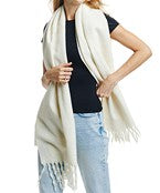 TEXTURED SOFT SOLID OBLONG SCARF