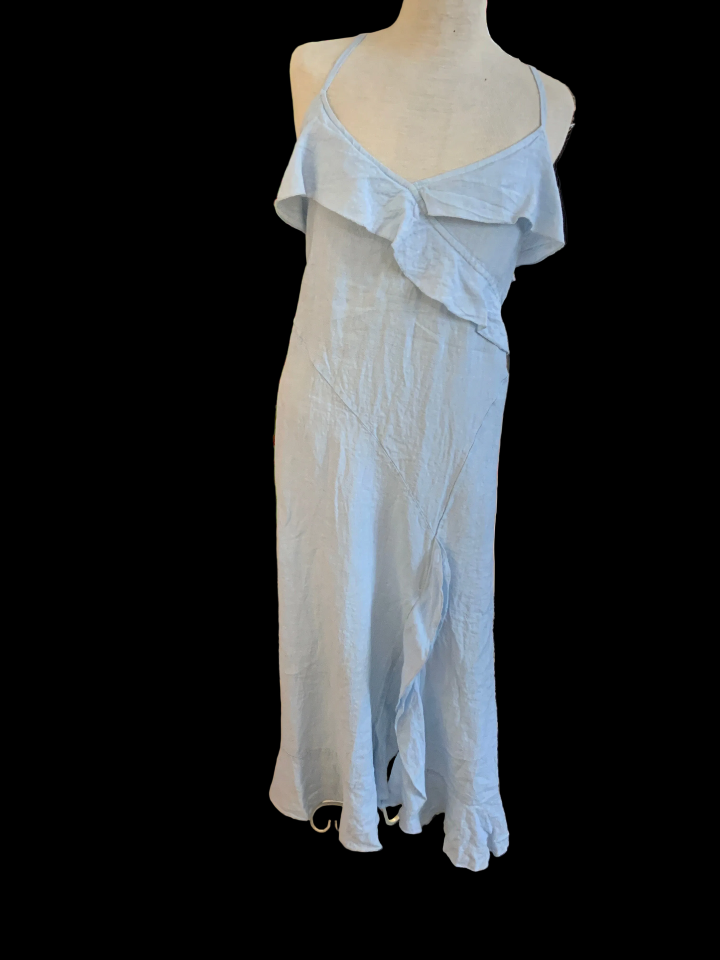 AMALFI COAST RUFFLE DRESS