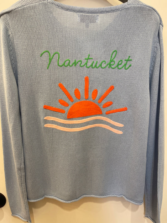 CUSTOM MADE NANTUCKET SUNSET SWEATER