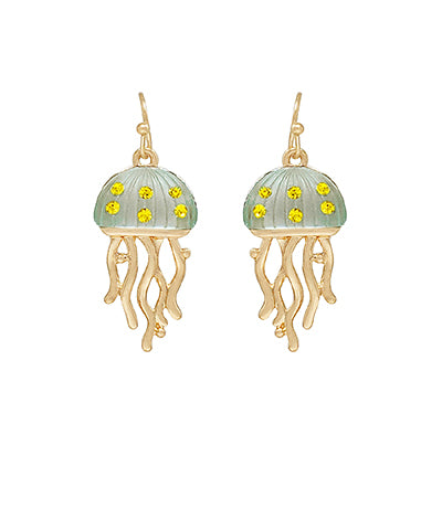 JELLYFISH DROP EARRINGS