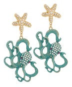 STARFISH & OCTOPUS EARRINGS