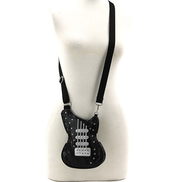GUITAR CROSSBODY HANDBAG