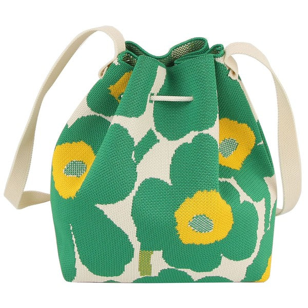 GREEN EYED DAISY HANDBAG