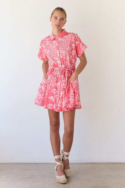 PINKY TUSCADERO MINI DRESS