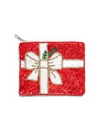 WRAPPED IN RIBBON COIN PURSE