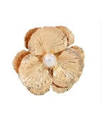 FLOWER PEARL RING