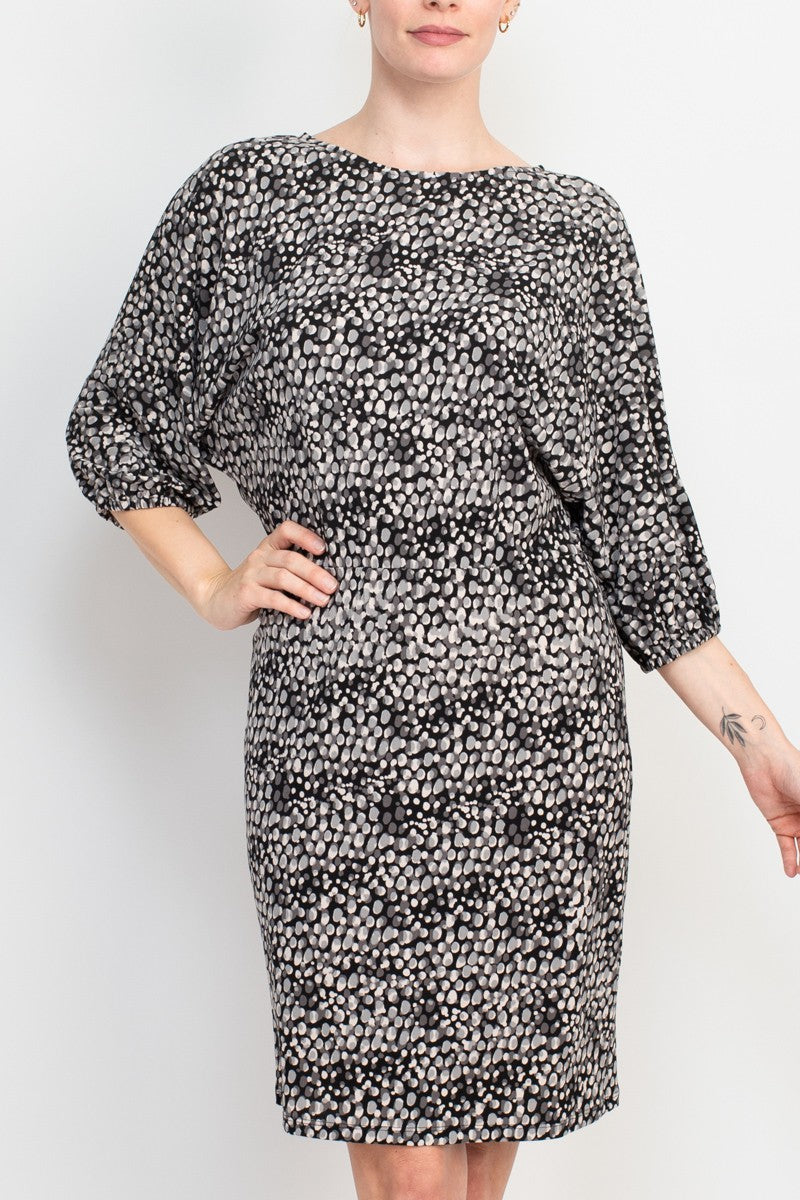 SPECKLED DRESS