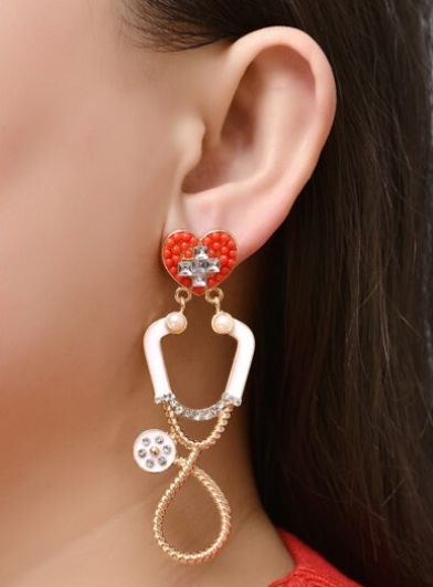STETHOSCOPE EARRINGS
