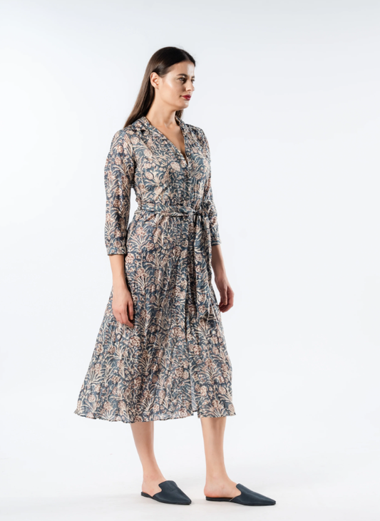 NEW ROMANTICS MIDI DRESS