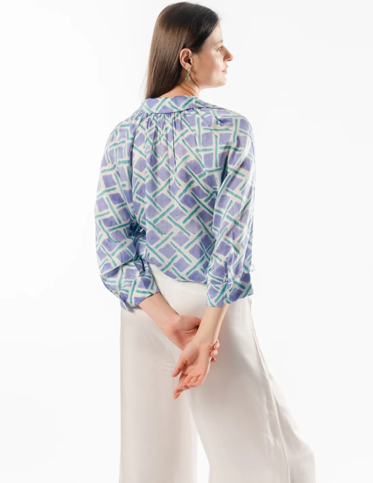 HYDRANGEA BLOUSE