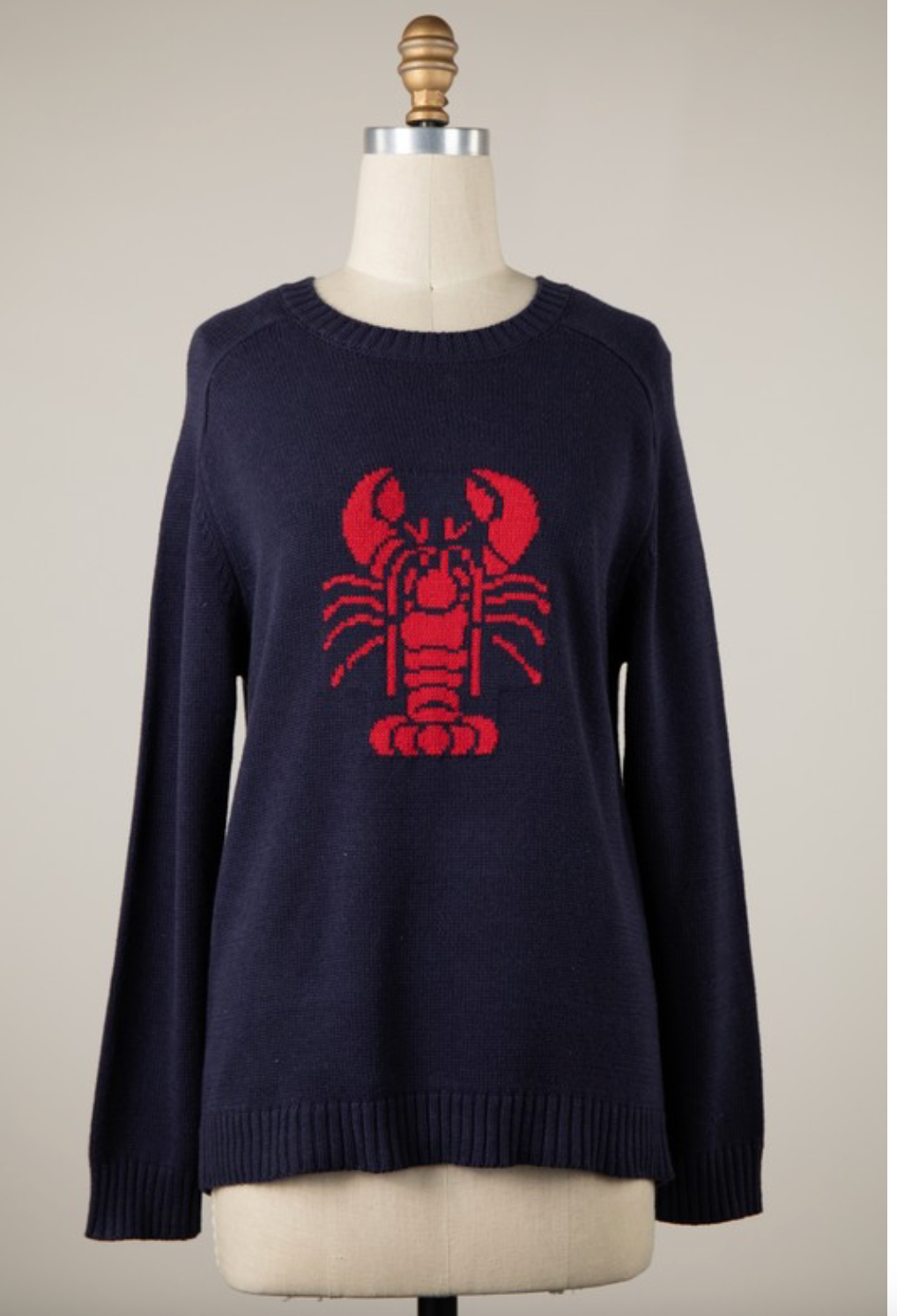 DINE IN RED LOBSTER SWEATER