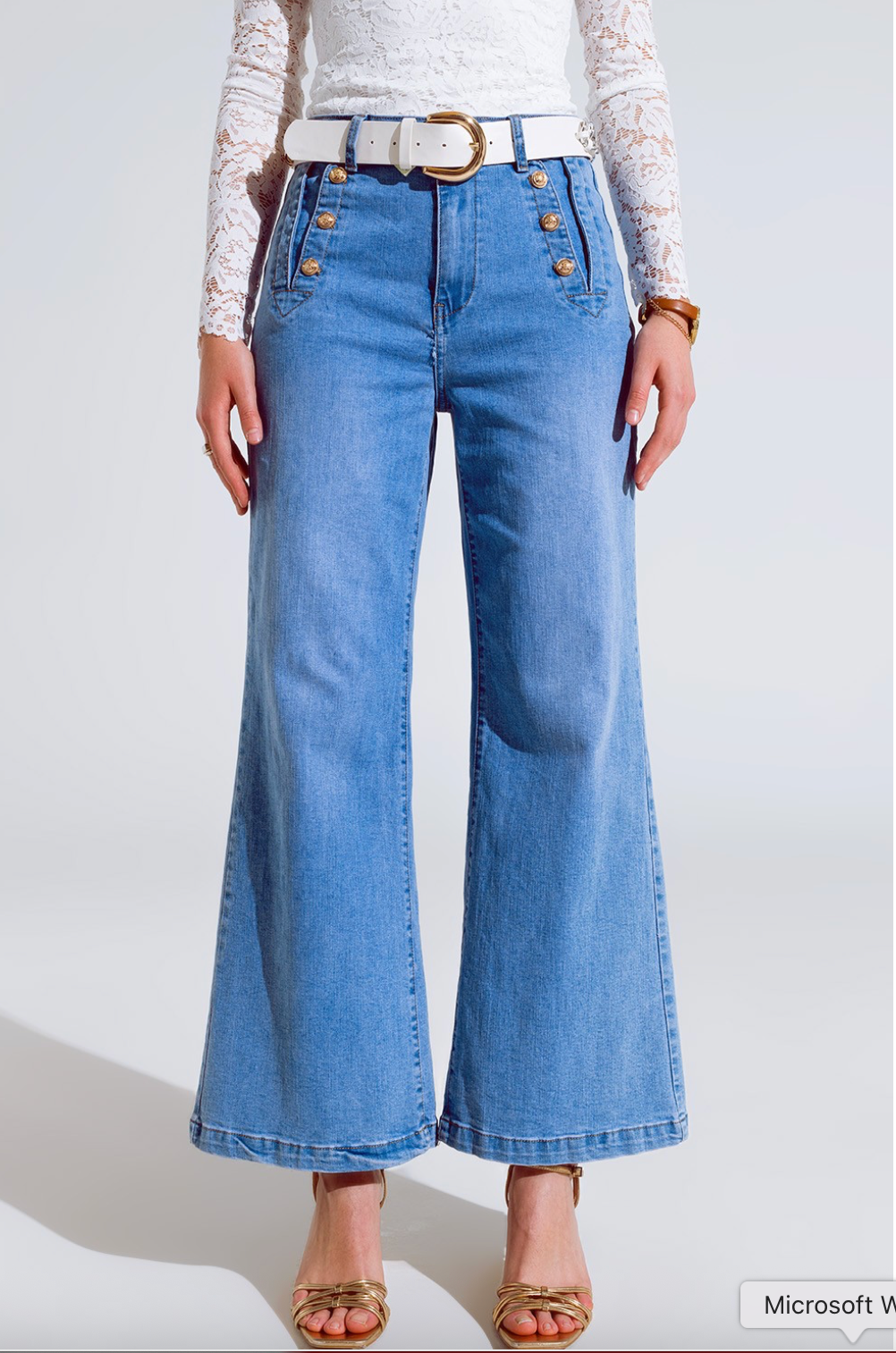 FLARED MARINA JEANS