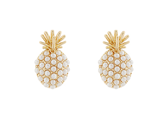 PINEAPPLE PEARL EARRINGS