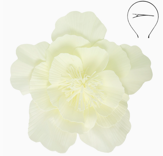 LIGHTWEIGHT FLOWER FASCINATOR
