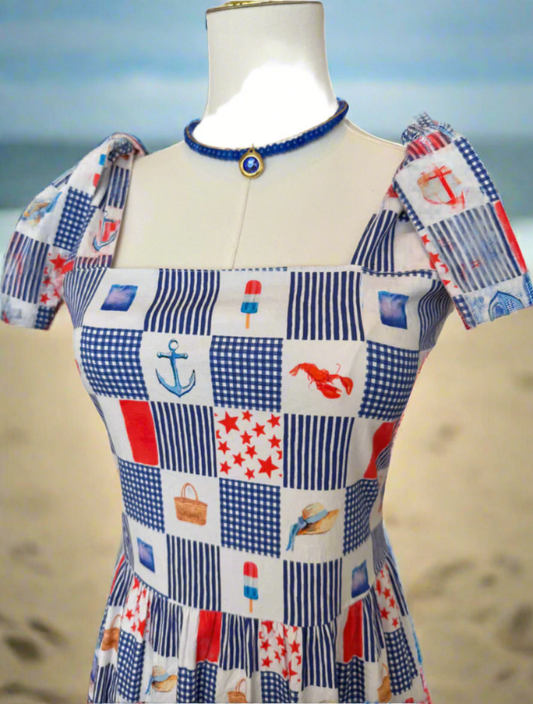 AMERICANA GREYSEN DRESS