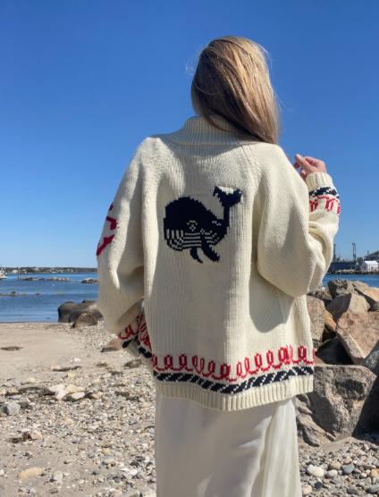 CAPE COD WHALE SWEATER