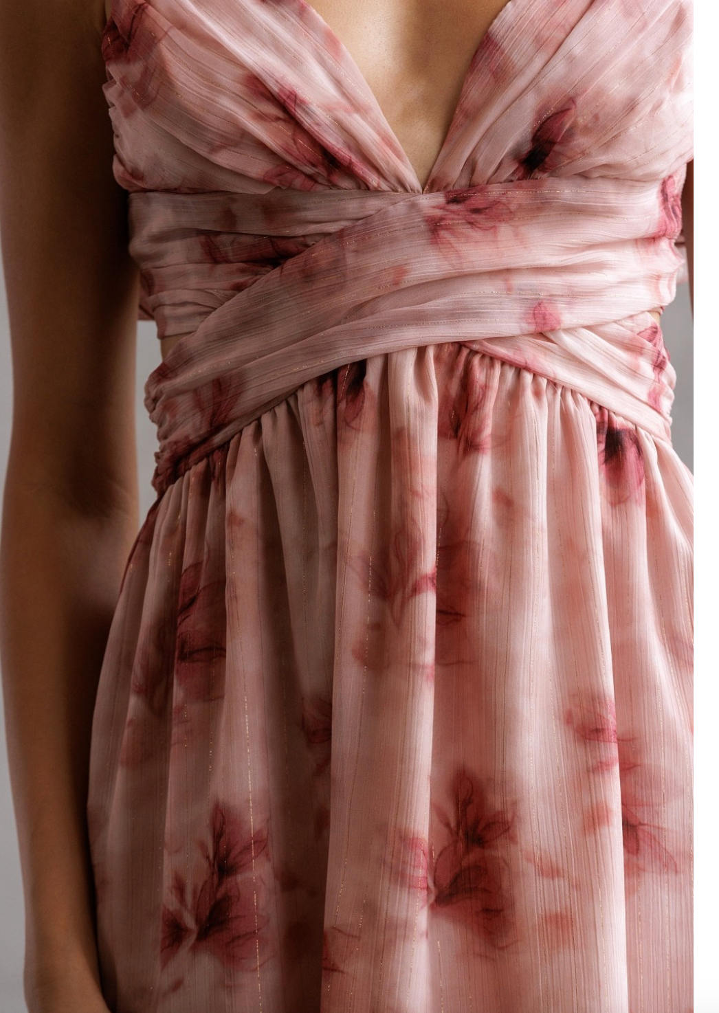 BELLA RUFFLED ROMANTIC MINI DRESS