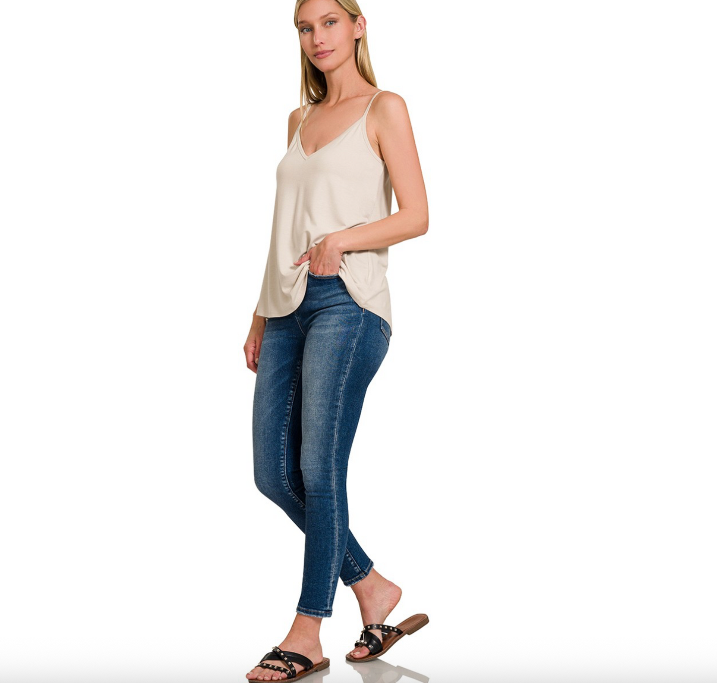 REVERSIBLE CAMI TANK TOP