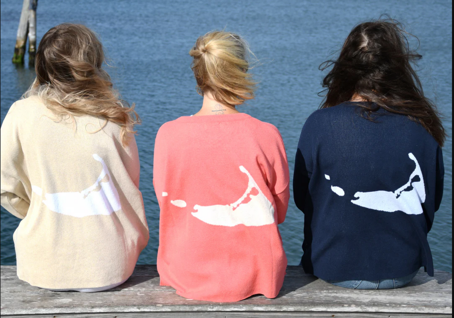 ELIN'S "TAKE ME TO NANTUCKET" SWEATER