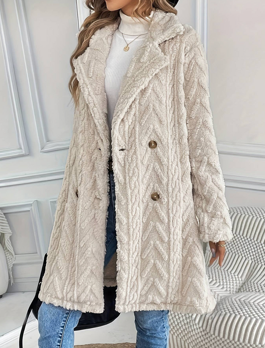 PLUSH SWEATER COAT