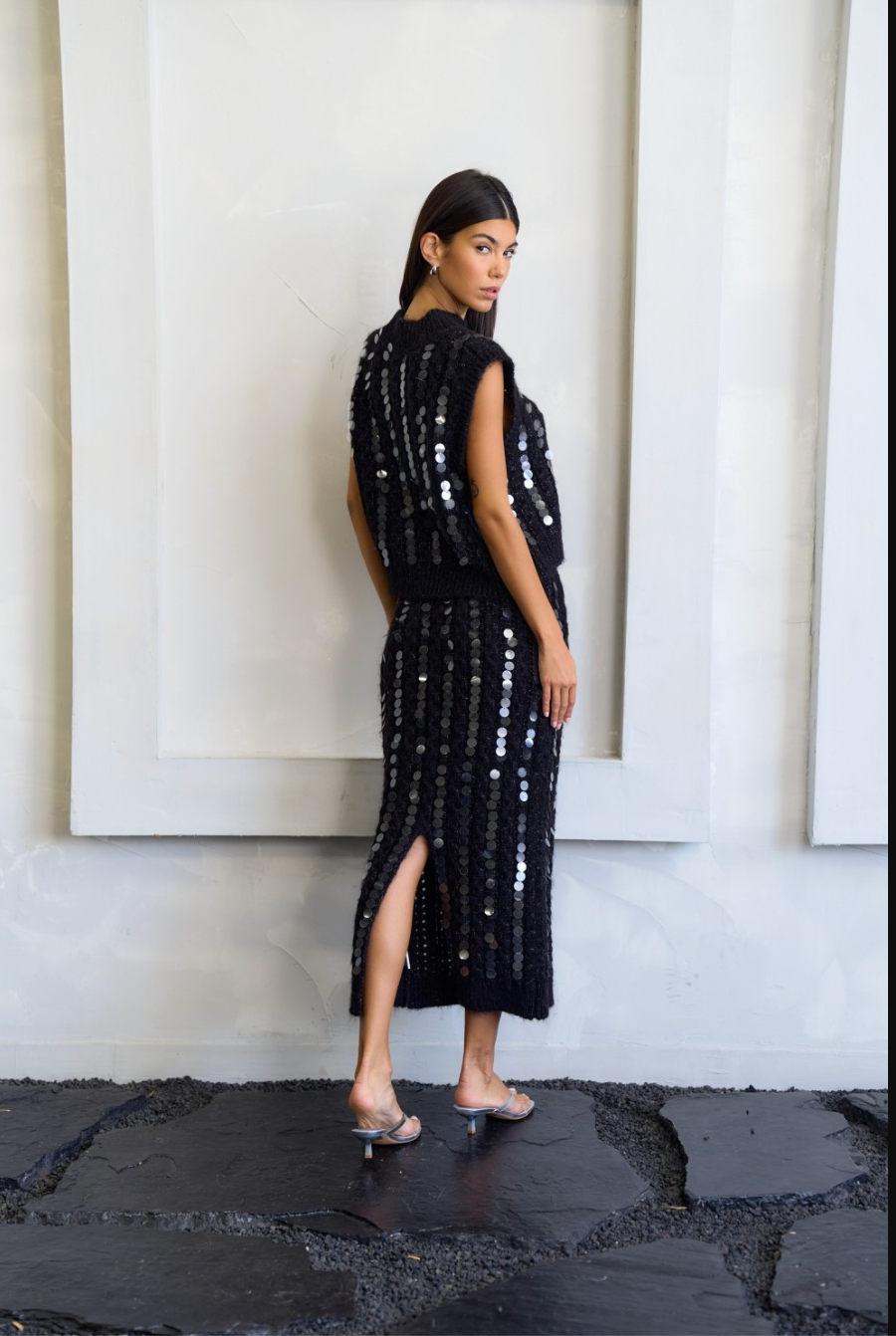 NORTH POLE PALETTE SWEATER AND SKIRT SET