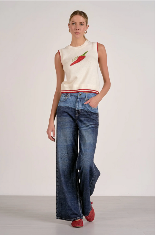 HOT CHILI SWEATER TOP