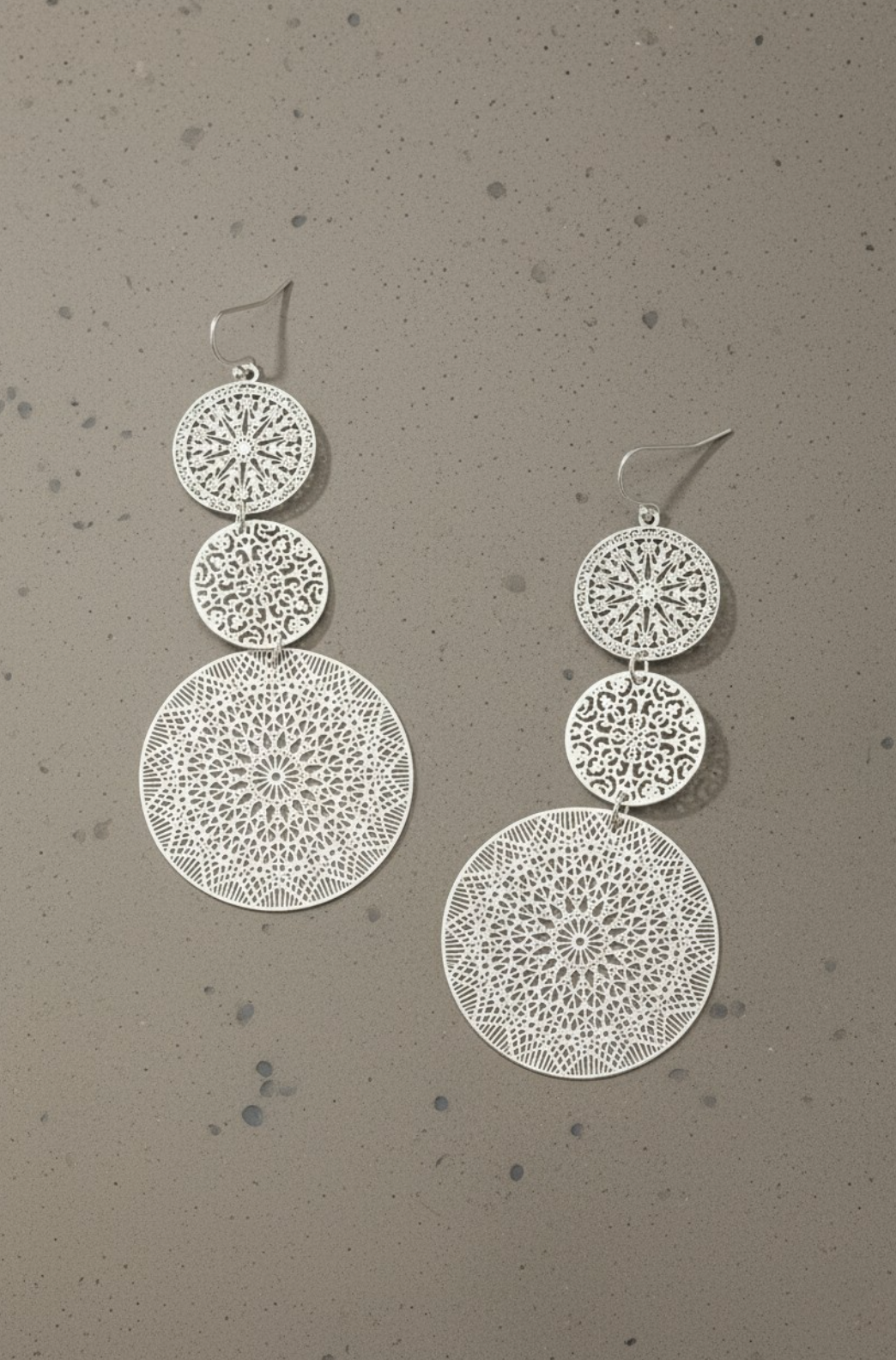 TRIPLE FILIGREE EARRINGS