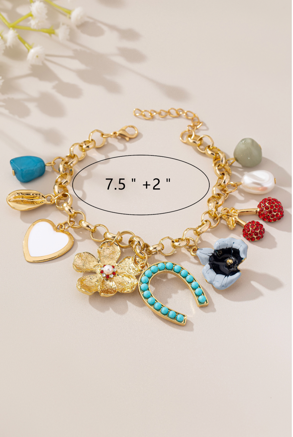 GET LUCKY CHARM BRACELET