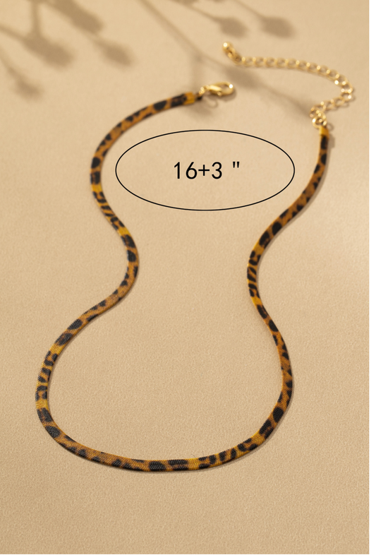 LEOPARD CHAIN NECKLACE