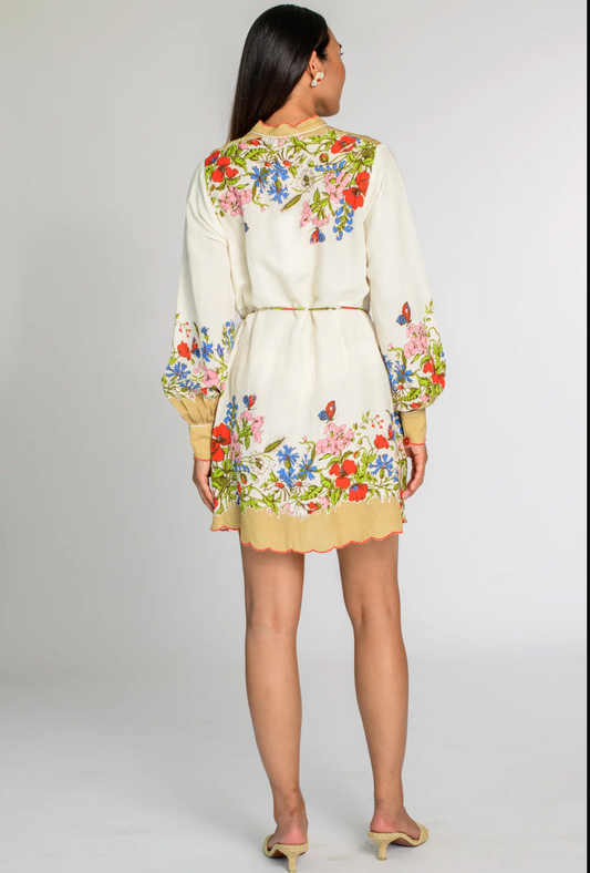 MARIPOSA GARDENIA DRESS