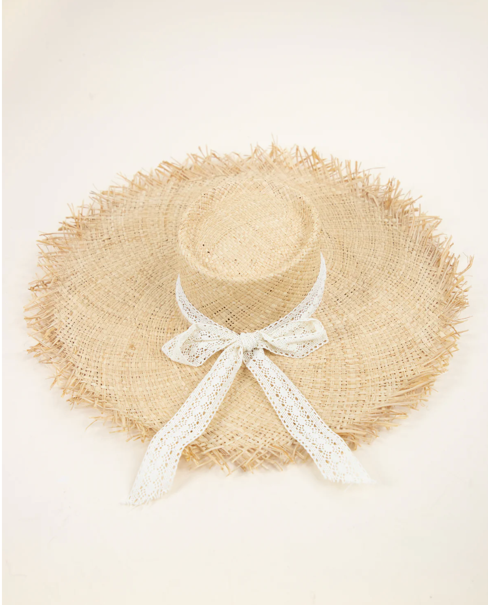 MAGUIRE FRINGE EDGE STRAW HAT