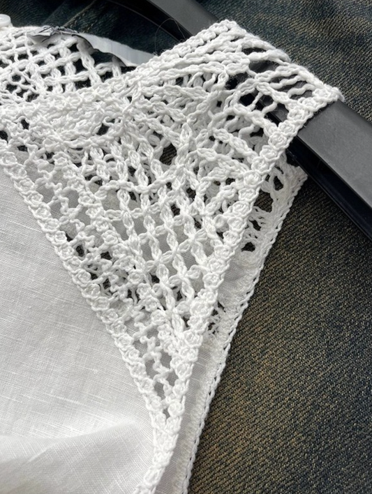 SOUTHLAND CROCHET TANK TOP