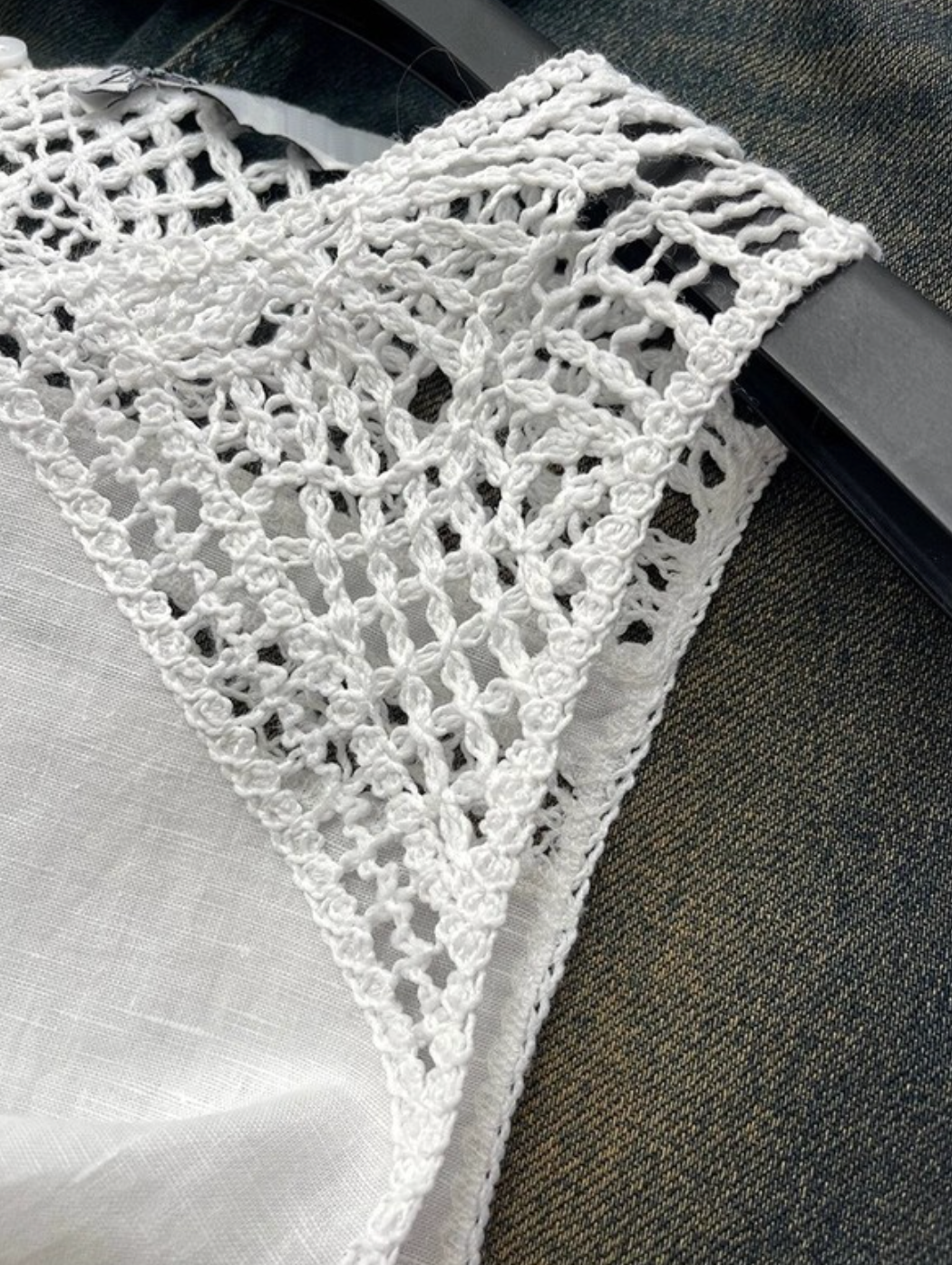 SOUTHLAND CROCHET TANK TOP