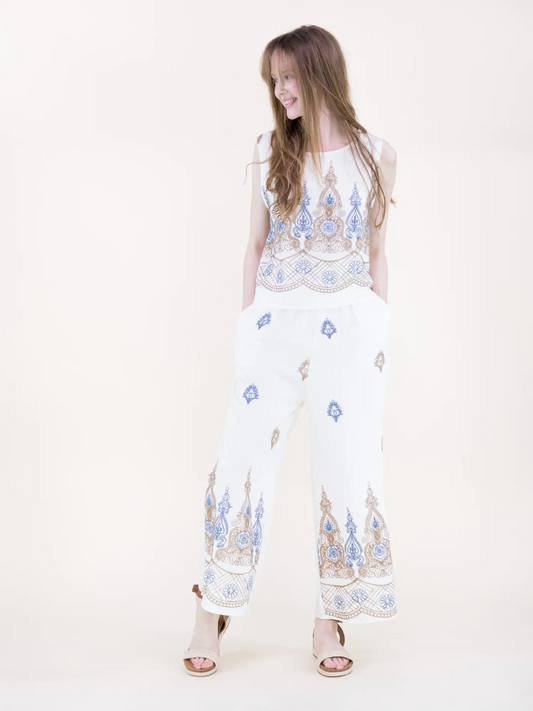ROYAL ARTISAN TOP AND PANT SET
