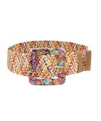 CONFETTI BUCKET RATTAN BELT