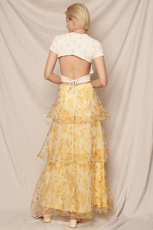 LEMON LAYER CAKE SKIRT